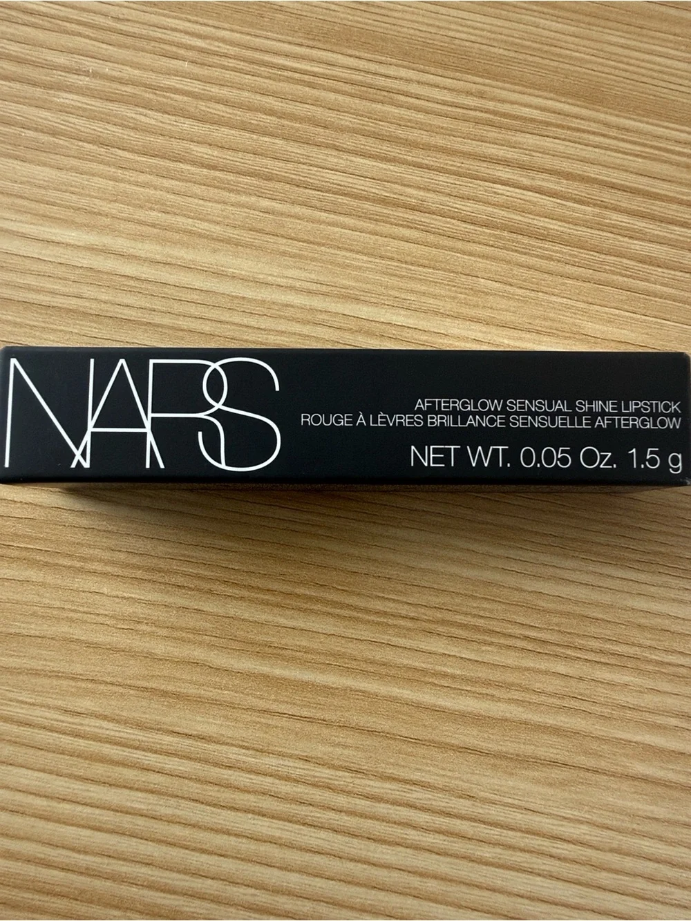 Nars Cosmetics Afterglow Sensual Shine Lipstick in WILD RIDE 227 (Burgundy Red)